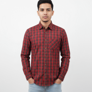 Chemise ALCOTT DARK RED
