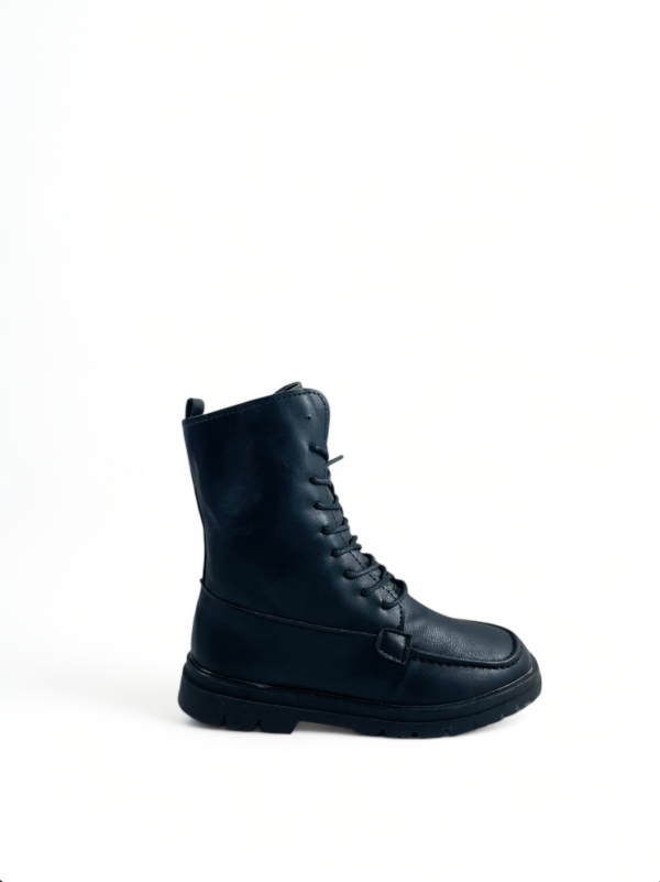 Bottines à lacets Noir SHEIN – Image 2