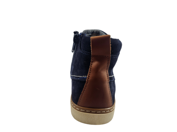 Caussur en cuir véritable ZARA KIDS 7160 003 009 Bleu – Image 3