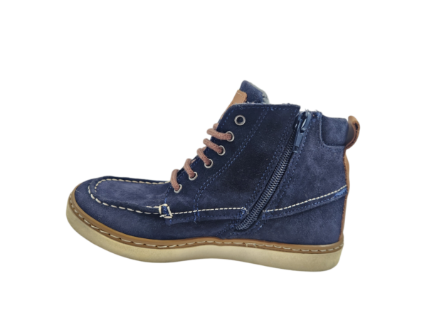 Caussur en cuir véritable ZARA KIDS 7160 003 009 Bleu – Image 5