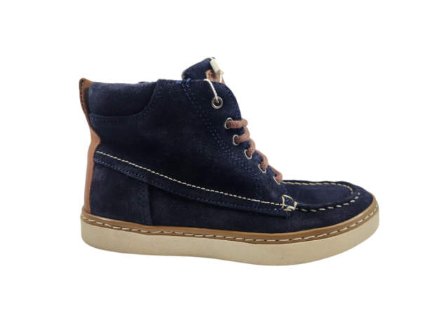 Caussur en cuir véritable ZARA KIDS 7160 003 009 Bleu