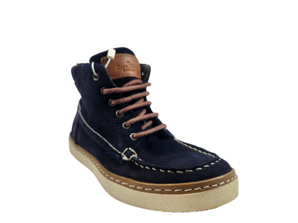 Caussur en cuir véritable ZARA KIDS 7160 003 009 Bleu – Image 2