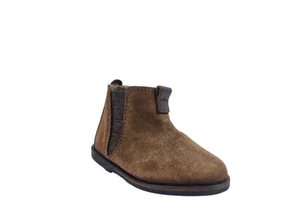 Bottes bébé ZARA BABY 5669 003 131 Marron en cuir véritable