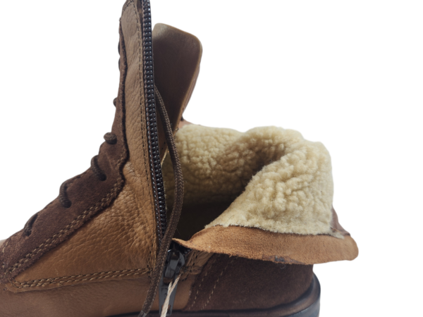Chaussures chaudes Cuir véritable ZARA KIDS 7231 303 100 marron – Image 4