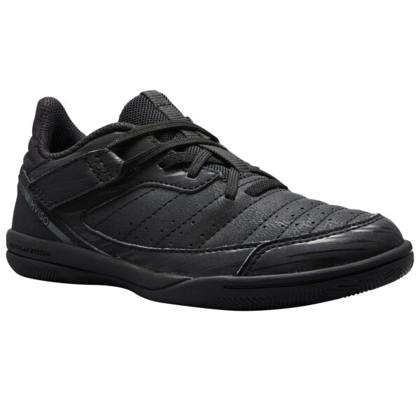 Chaussures de Futsal Décathlon ESKUDO 500 KD Noir – Image 2