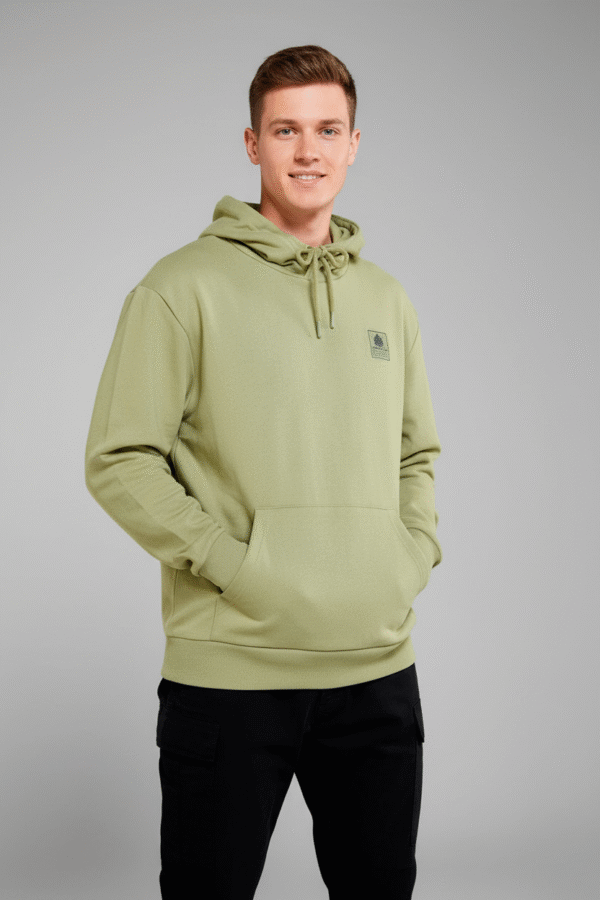 Sweat à capuche SPRINGFIELD Kaki – Image 3