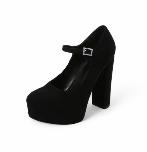 Escarpins SHEIN en daim à talons hauts SHWCA099 – Image 4