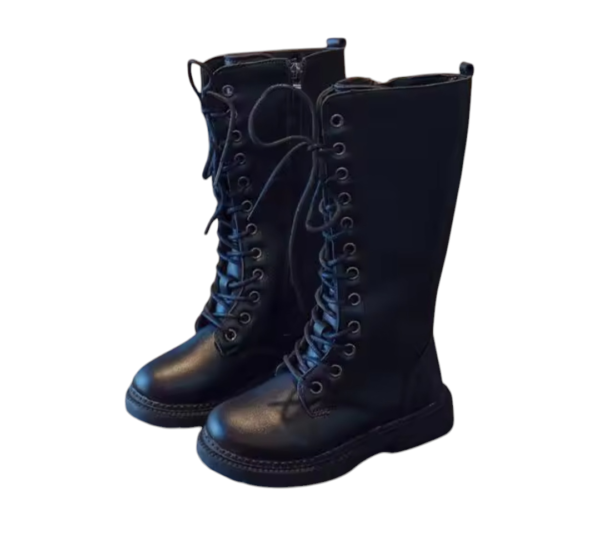Bottines à lacets Noir SHEIN – Image 3