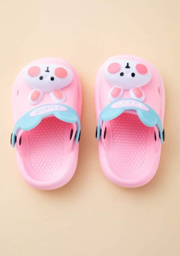 Sandales crocs SHEIN en coutchouc souple pour filles SHBACA027 – Image 3