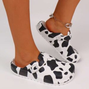 Mules SHEIN en coutchouc souple pour femmes SHWCA106