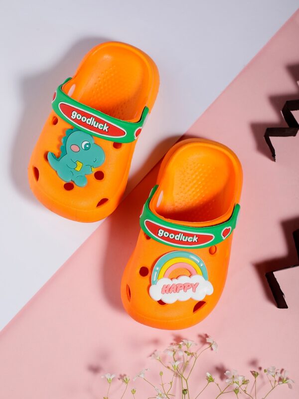Sandlaes crocs SHEIN en coutchouc souple pour bébés SHBACA026 – Image 3