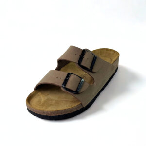 Eco Sandale -Marron Nubuck-