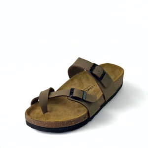 Oxford Sandale – Marron –