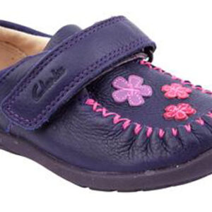 Chaussures en cuir pour bébés Clarks premiers pas