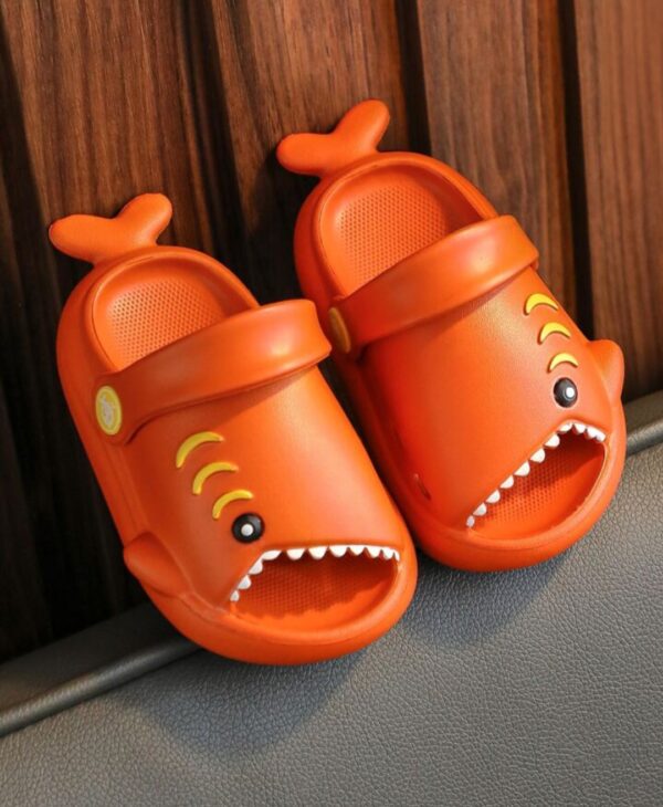 Sandales crocs SHEIN en coutchouc souple pour enfants – Image 2