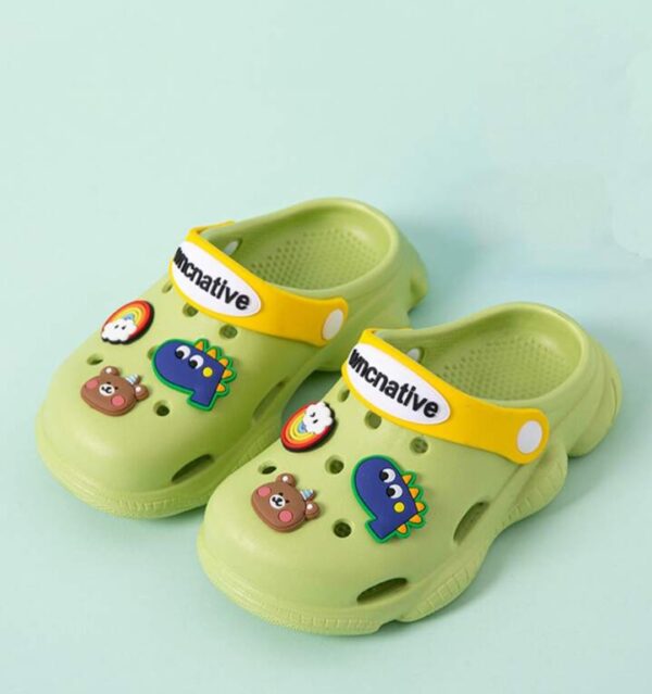 Sandales crocs SHEIN en coutchouc souple pour enfants