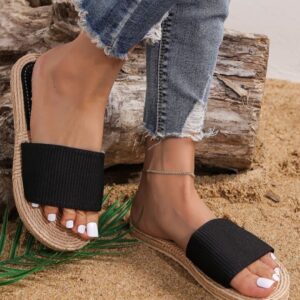 Mules d'intérieur pour femmes SHEIN SHWMU023