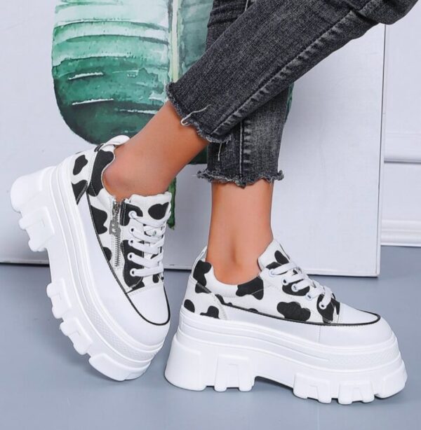 CHAUSSURES EN TOILE AVEC FERMETURE ÉCLAIR SHEIN SHGCA119 – Image 3